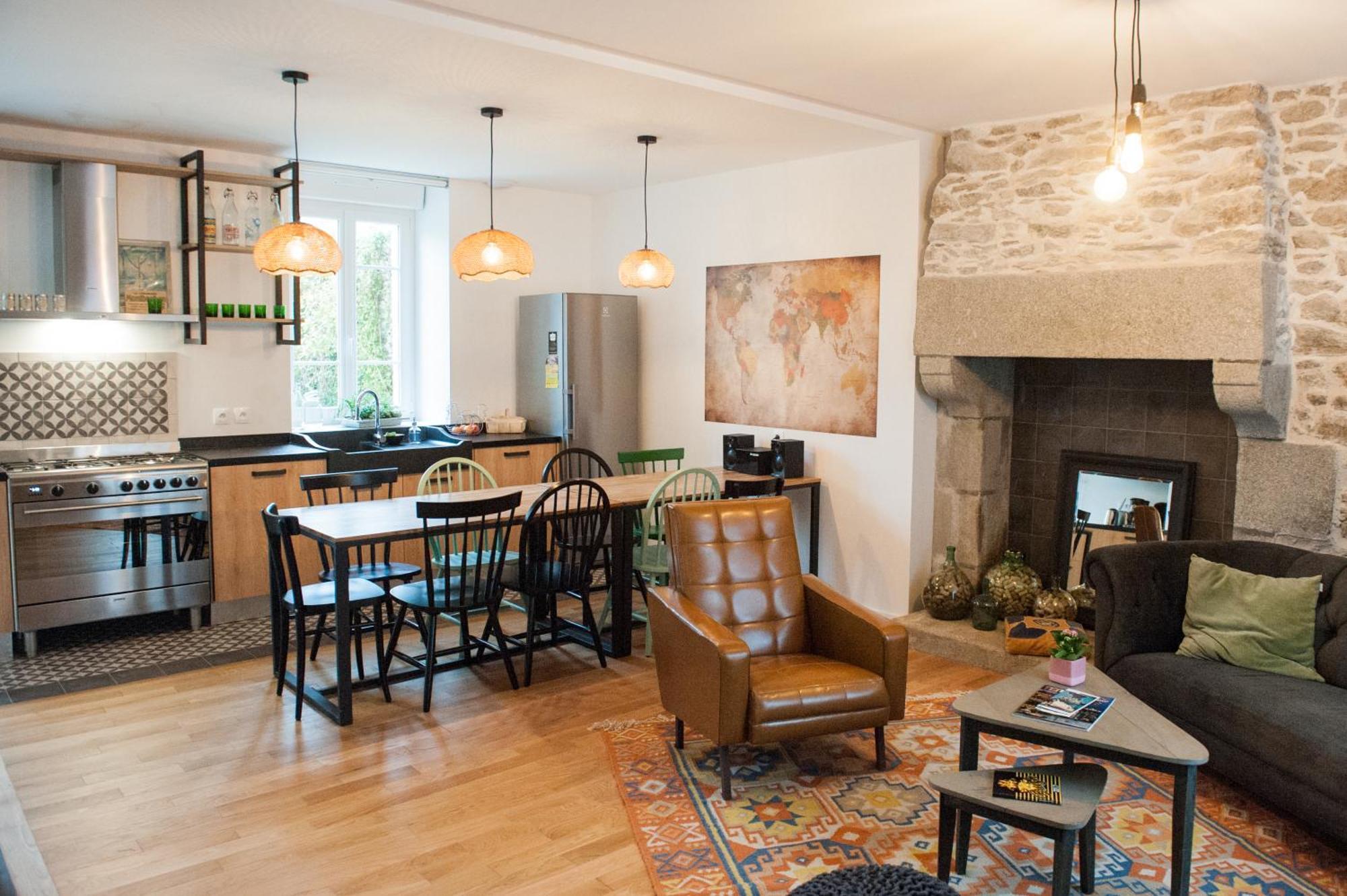 Bed and Breakfast Le Quai 18 à Lesneven Extérieur photo